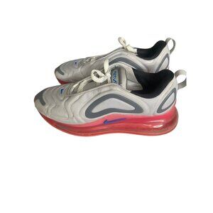 Nike Air Max 720 GS Running Shoes Kids Size 7Y‎ Pink AQ3196-008 Pure Platinum